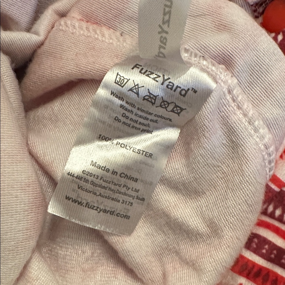 FuzzYard Dog Christmas Jammies Size 7 (XL). - Picture 4 of 5